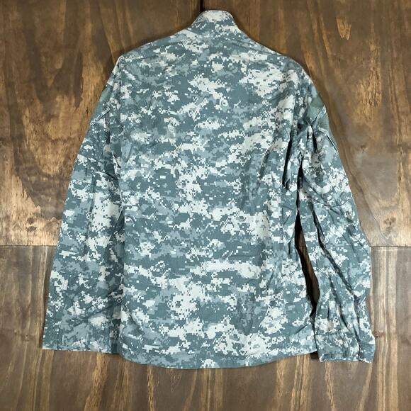 Military Army Combat Unisex Coat Green Camouflage Uniform Digicam Medium Regular - Picture 11 of 13